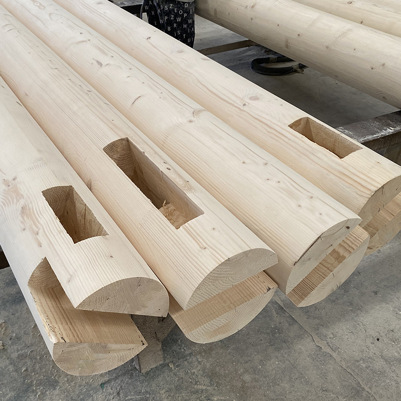 Glulam greda od borovine i stup